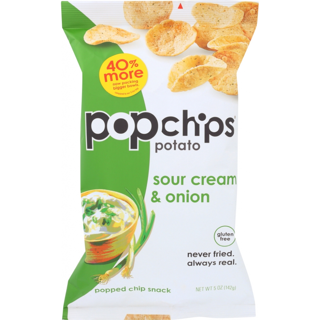 Sour Cream & Onion Chips, 5 oz