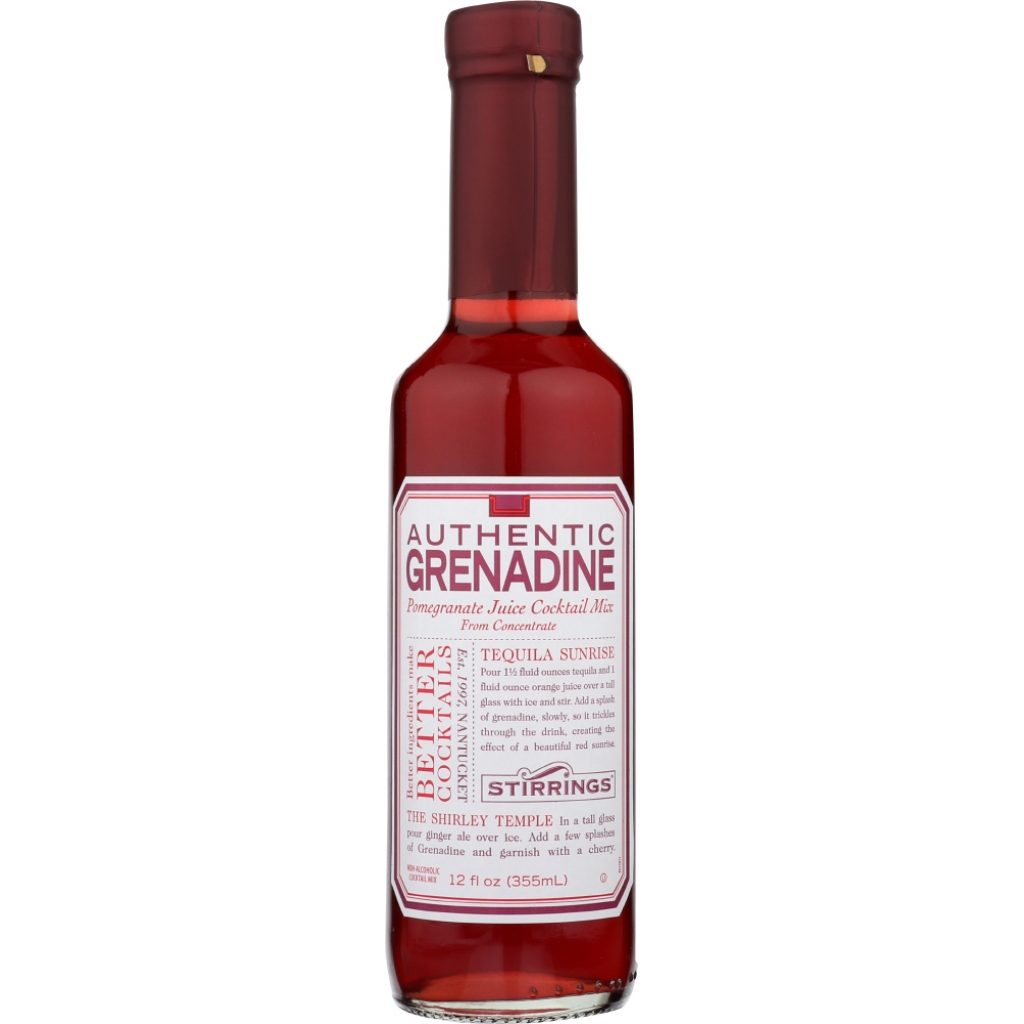 Authentic Grenadine Mixer, 12 oz