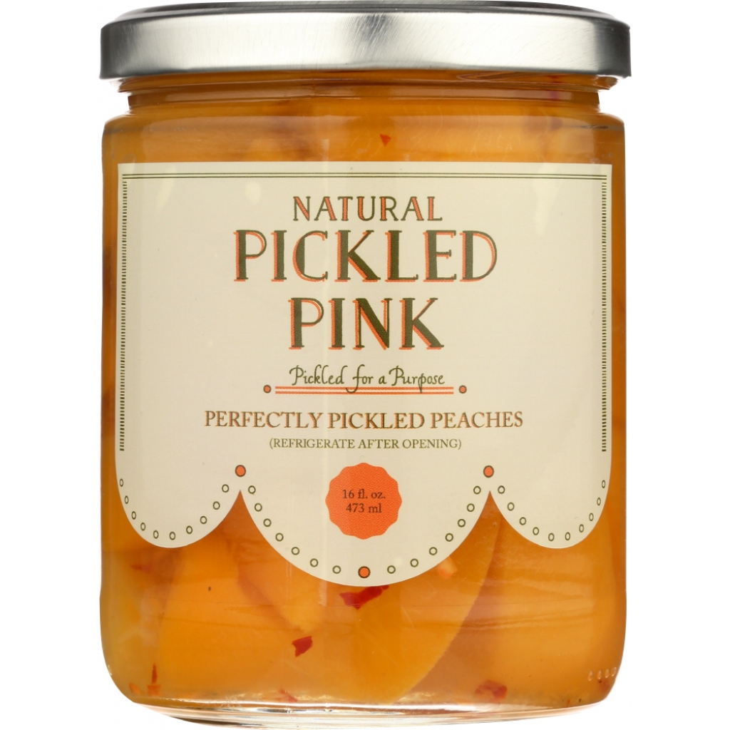 Pickled Peaches - 16 oz