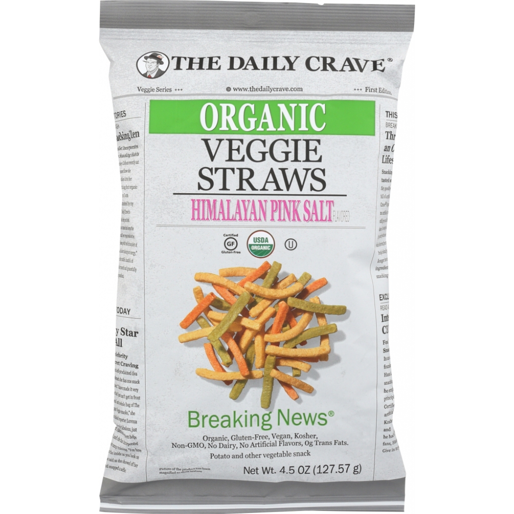 Organic Veggie Straws - 4.5 oz