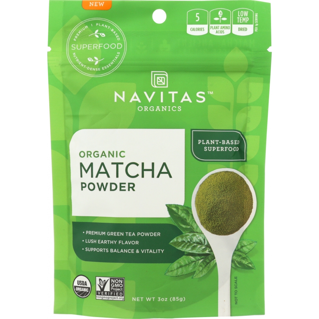 Organic Matcha Green Tea Powder - 3 oz