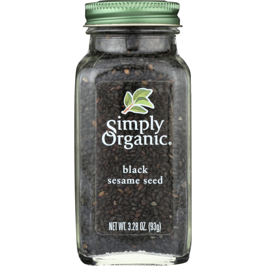 Organic Black Sesame Seasoning Seeds - 3.28 oz