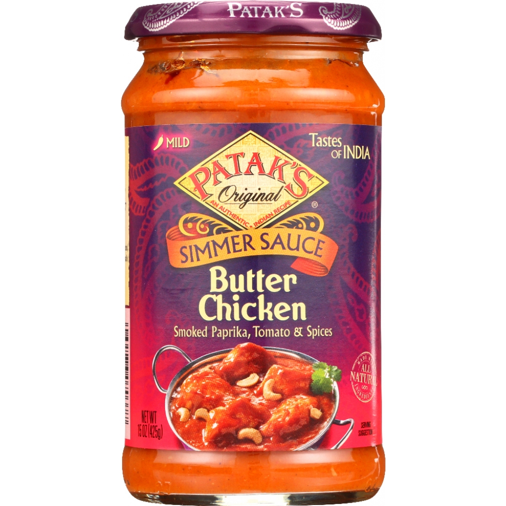 Butter Chicken Simmer Sauce - 15 oz