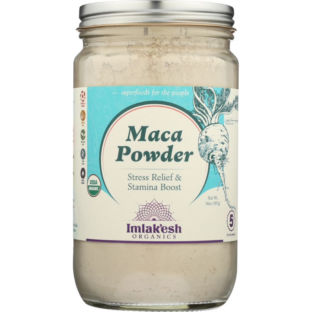 Organic Maca Powder, 12 oz