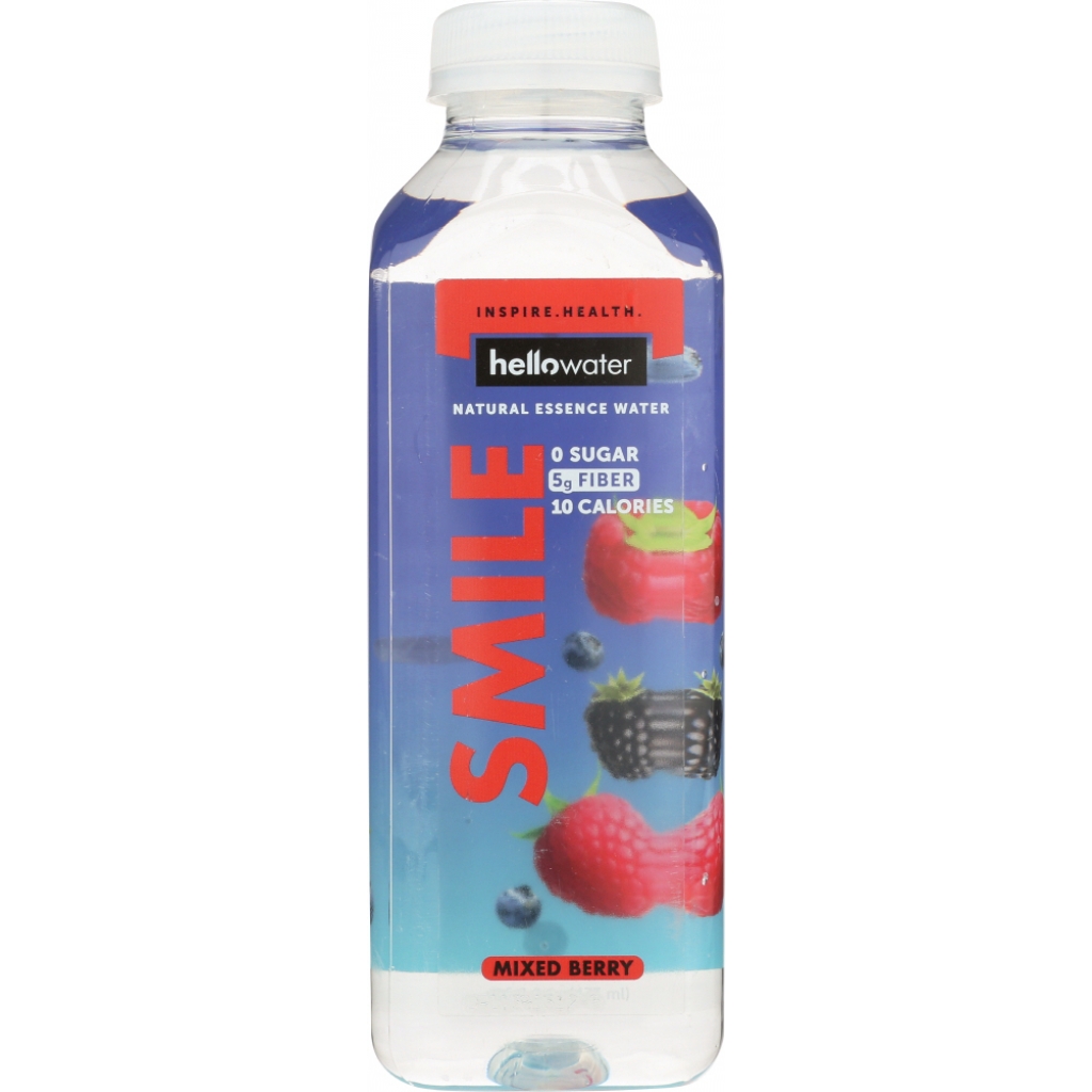 Water Mixed Berry Smile - 16 oz