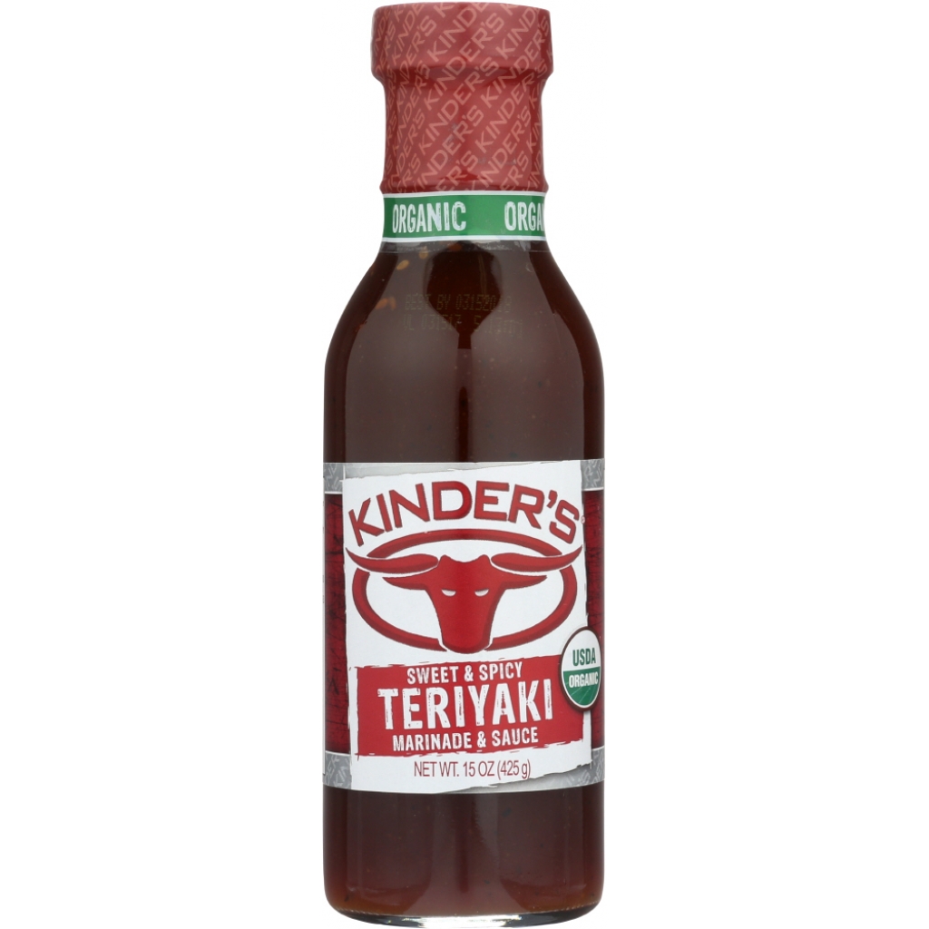 Sweet and Spicy Teriyaki Marinade and Sauce - 15 oz