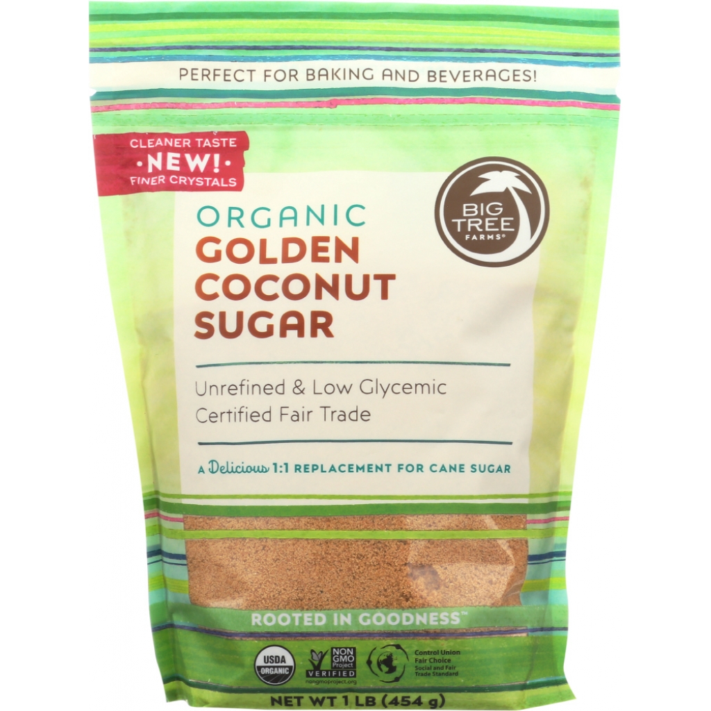 Organic Golden Coconut Sugar - 16 oz