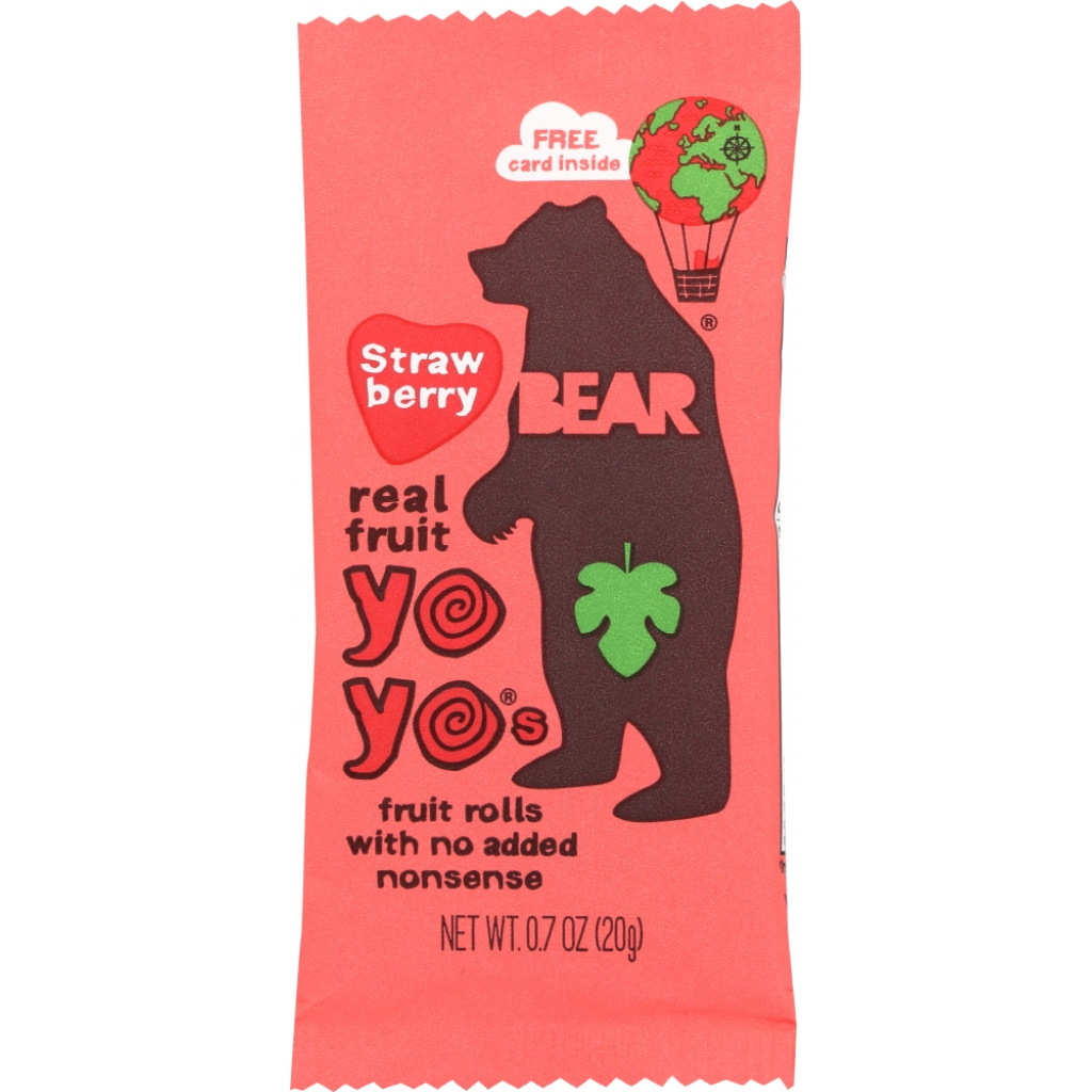 Strawberry Fruit Rolls - 0.7 oz