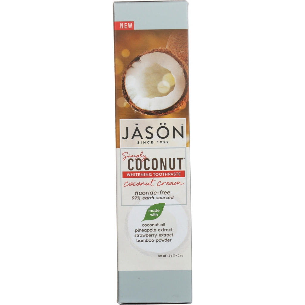 Simply Coconut Whitening Toothpaste - 4.2 oz