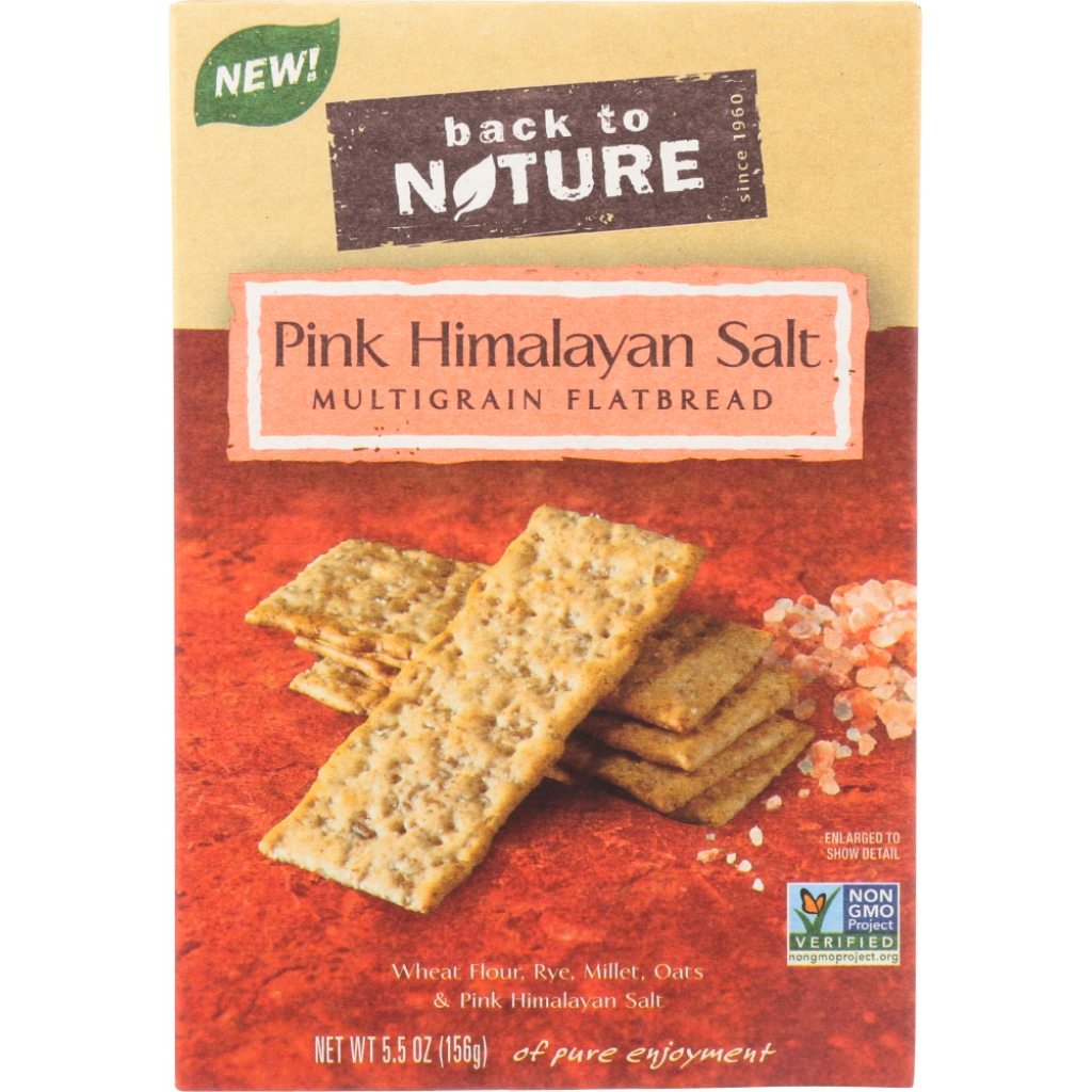 Pink Himalayan Salt Multigrain Flatbread Cracker - 5.5 oz