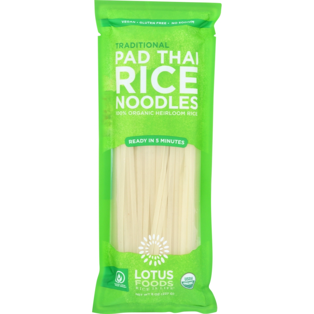 Organic Traditional Pad Thai Rice Noodles - 8 oz