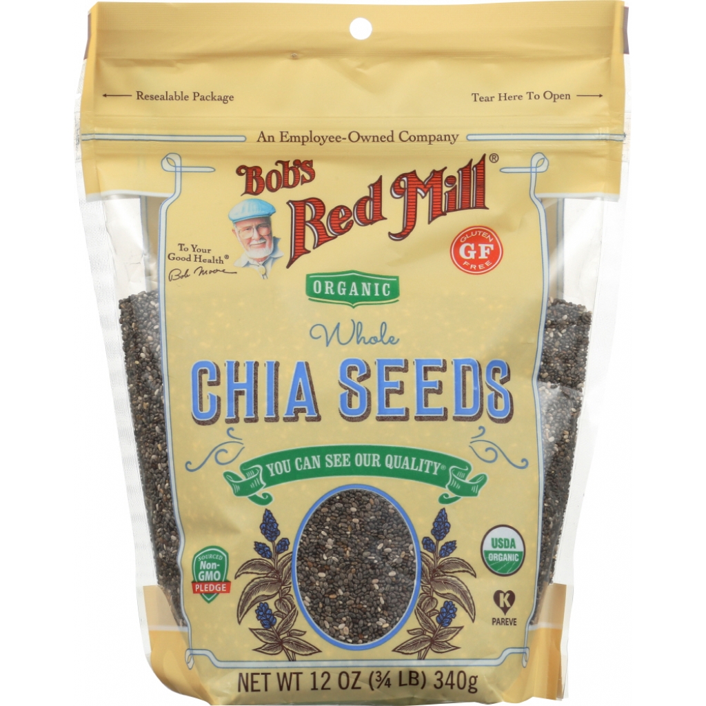 Organic Chia Seeds - 12 oz