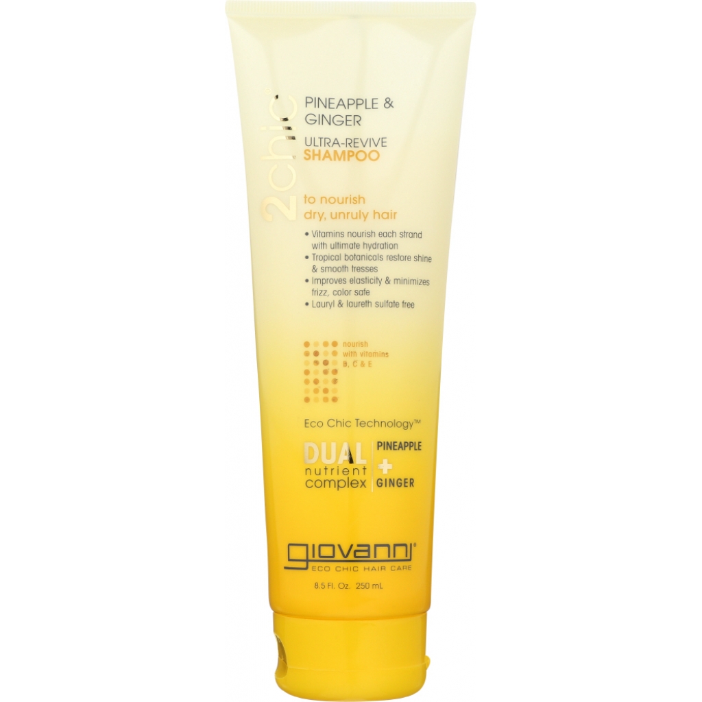 2Chic Ultra-Revive Shampoo - Pineapple & Ginger Hydration, 8.5 oz