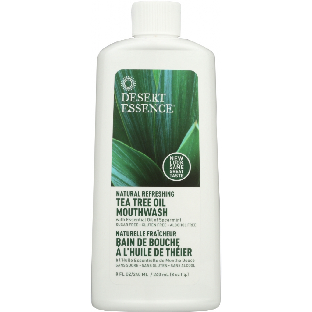 Tea Tree Oil Dentist Recommended Mouthwash - 8 oz