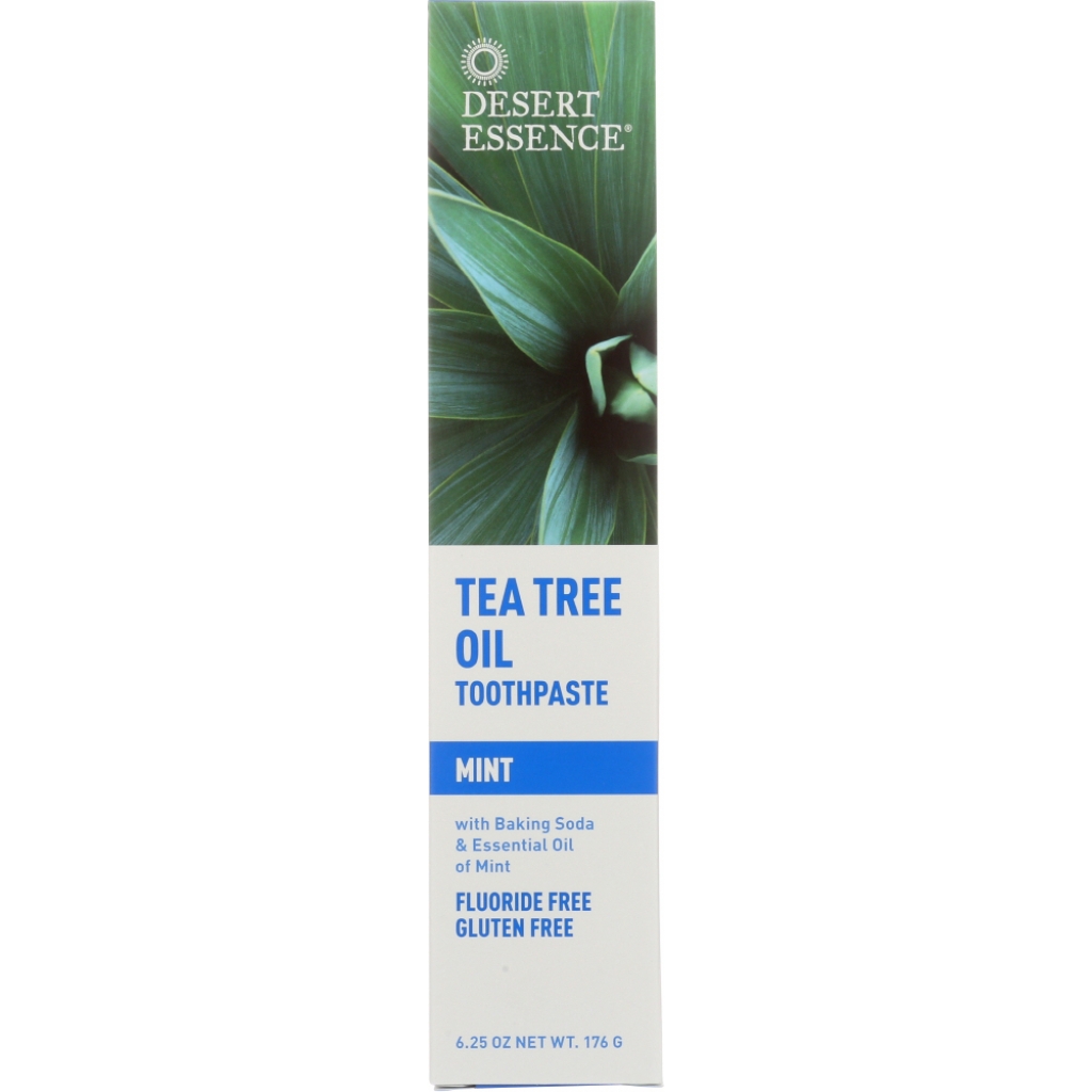 Mint Natural Tea Tree Oil Toothpaste - 6.25 oz