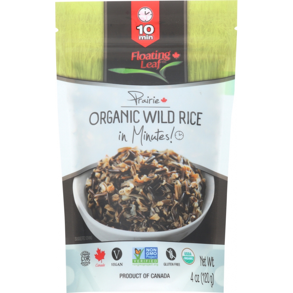 Organic Wild Rice Minute Ready - Quick Cooking, 4 oz