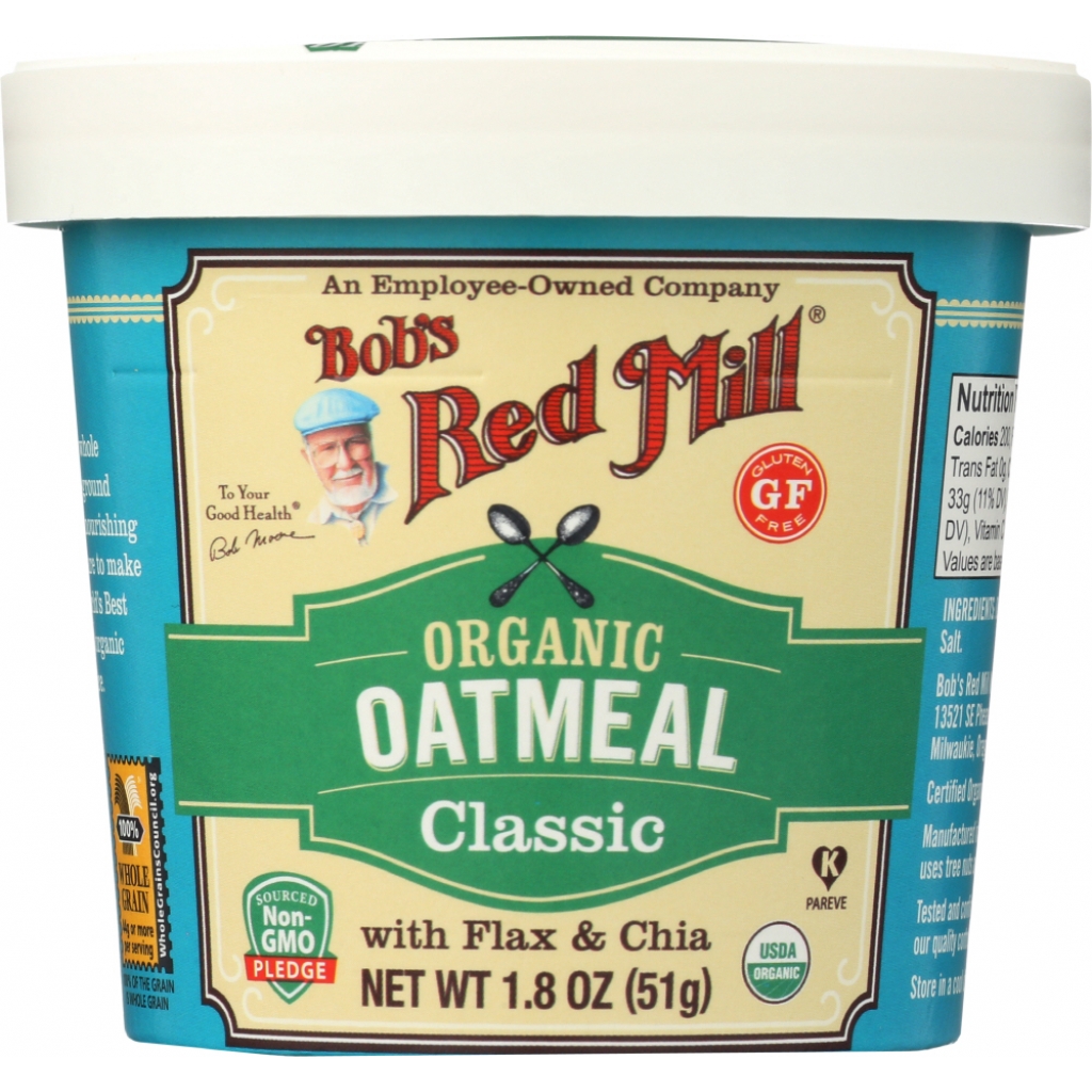 Organic Classic Oatmeal, 1.8 oz