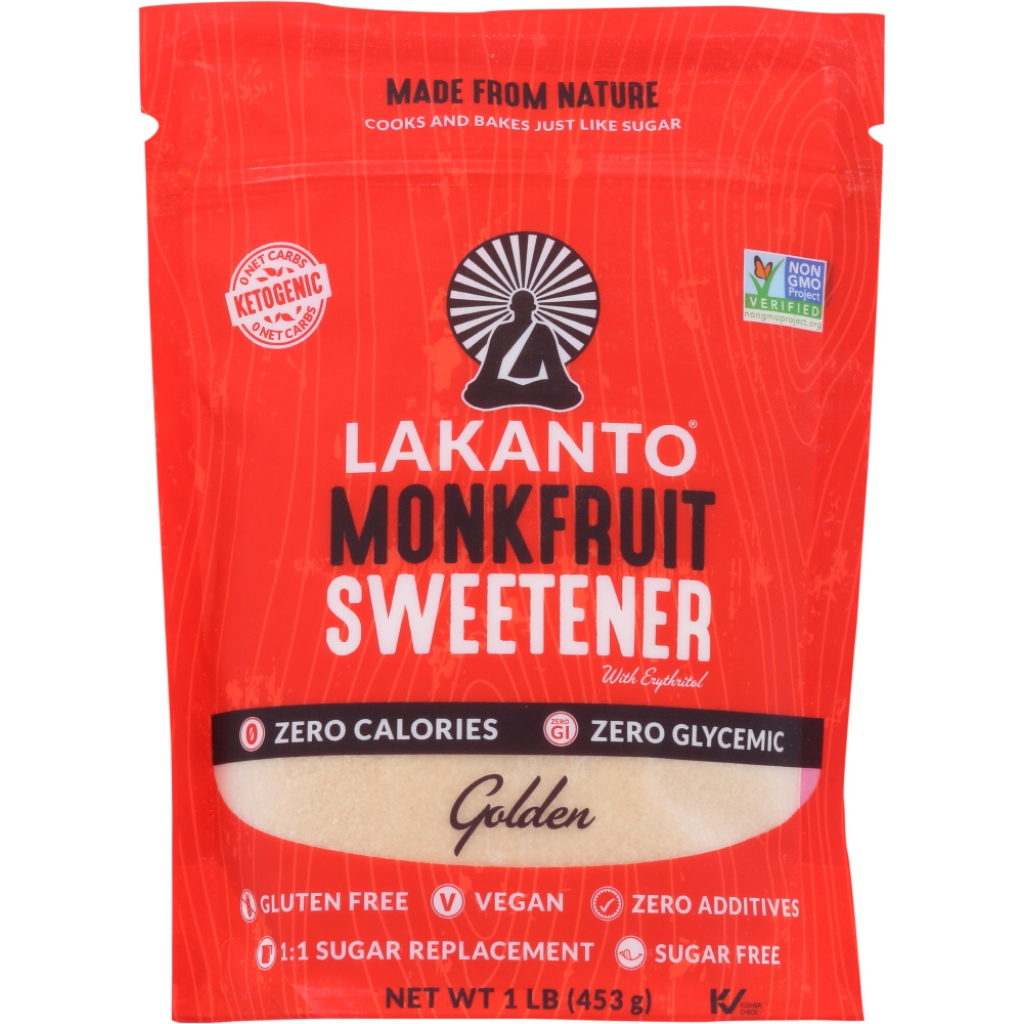 Golden Monk Fruit Sweetener - 16 oz