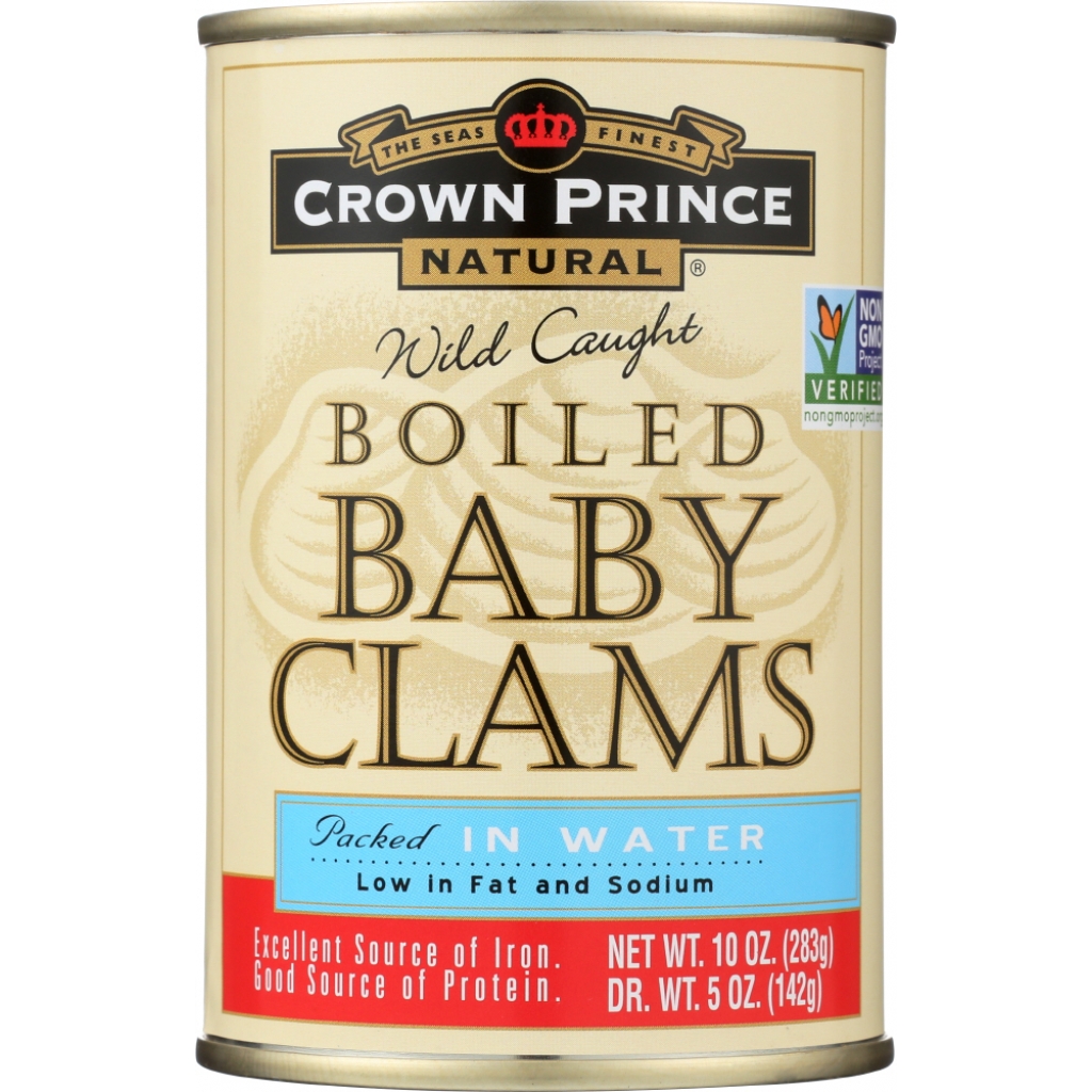 Boiled Baby Clams - 10 oz