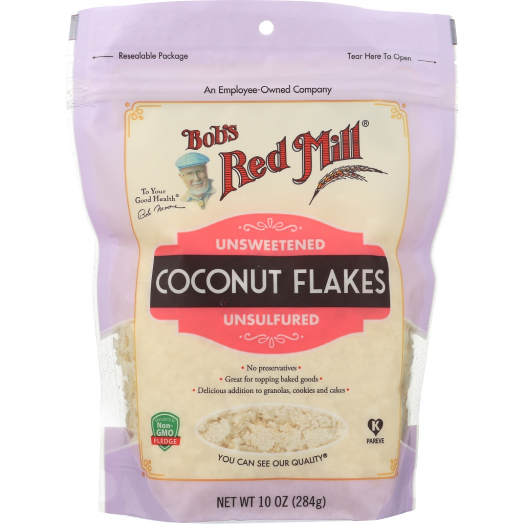 Unsweetened Coconut Flakes - 10 oz