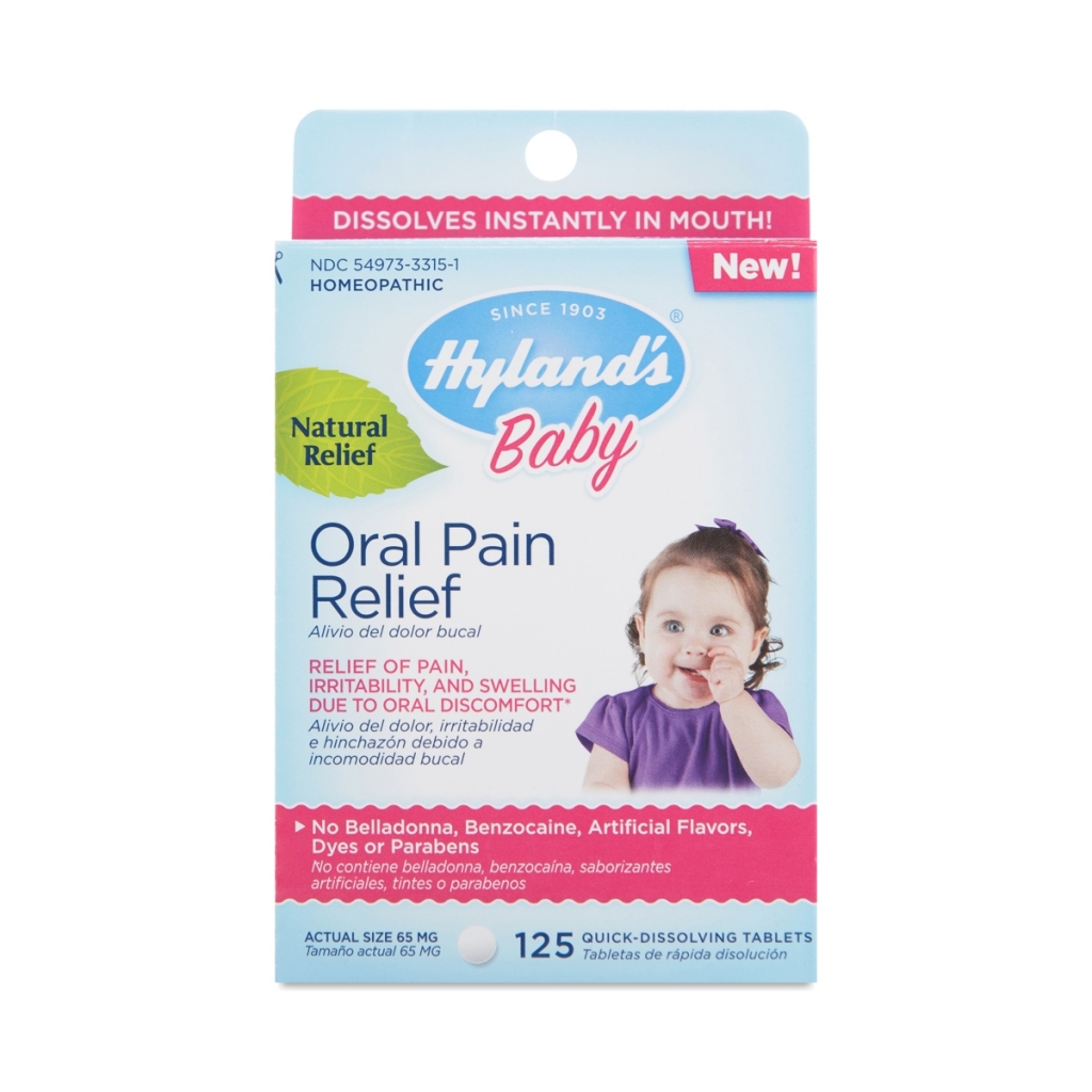 Daytime Baby Oral Pain Relief - 125 tablets