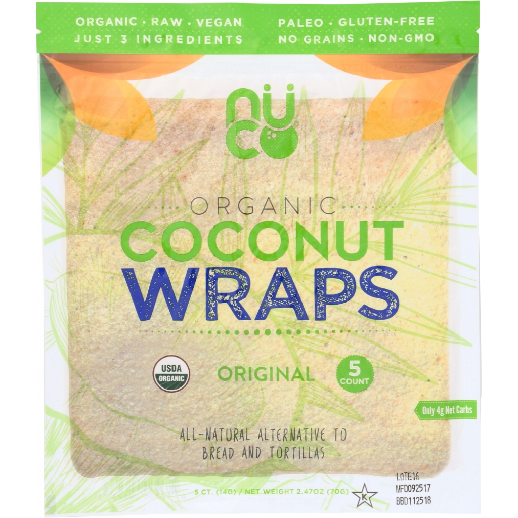 Organic Original Coconut Wraps - 2.47 oz