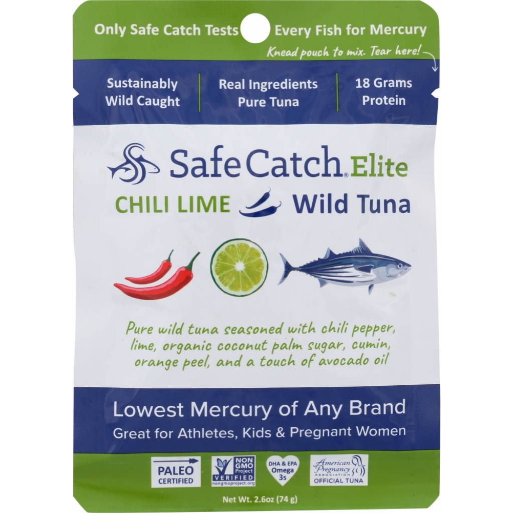 Chili Lime Seasoned Elite Wild Tuna Pouch