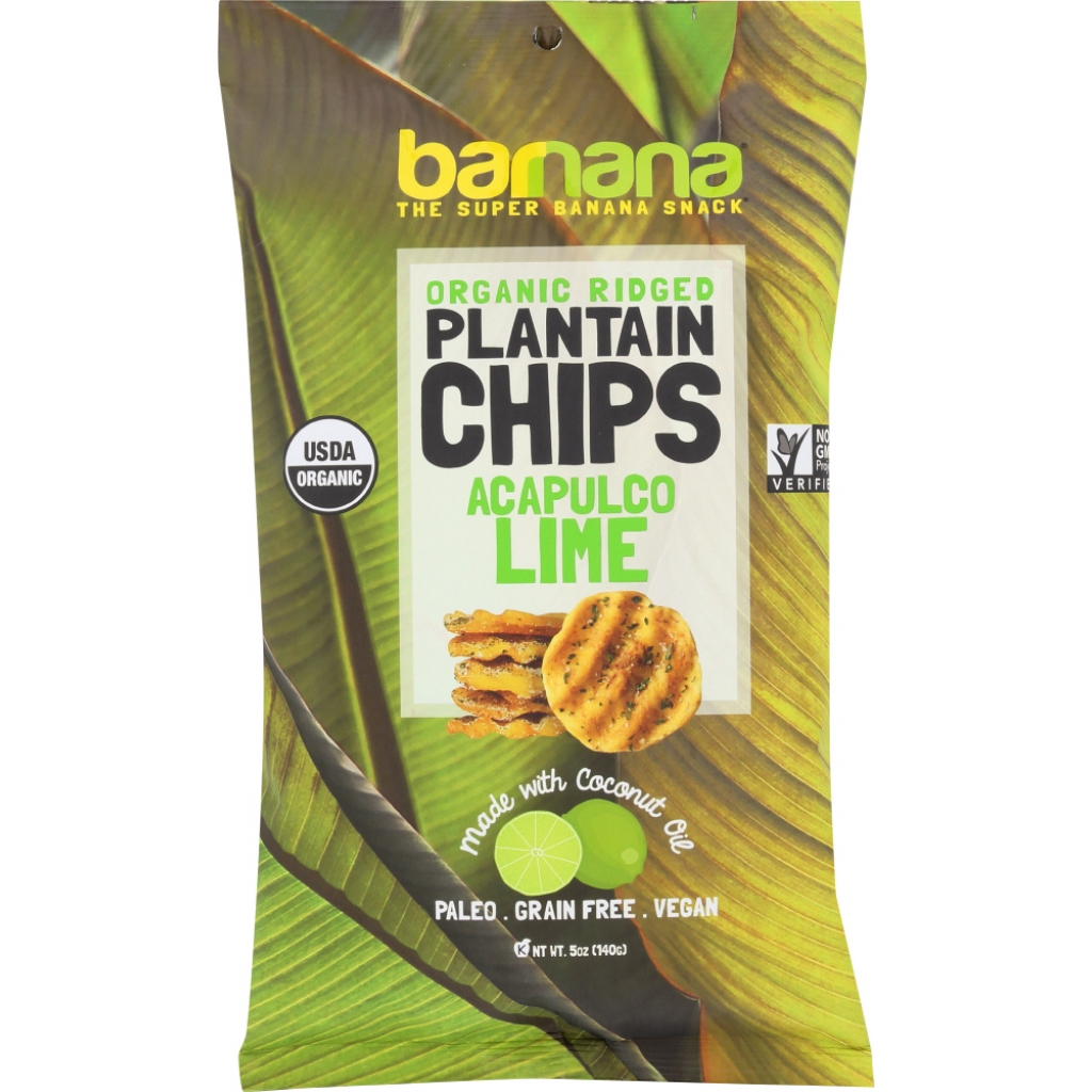 Acapulco Lime Plantain Chips, 5 oz - Flavorful Snack