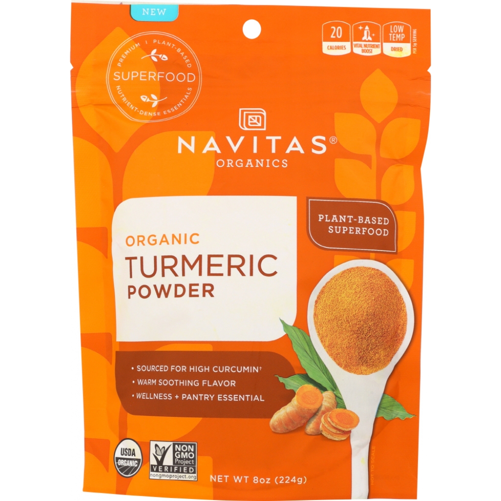 Navitas Organics Turmeric Powder - 8 oz