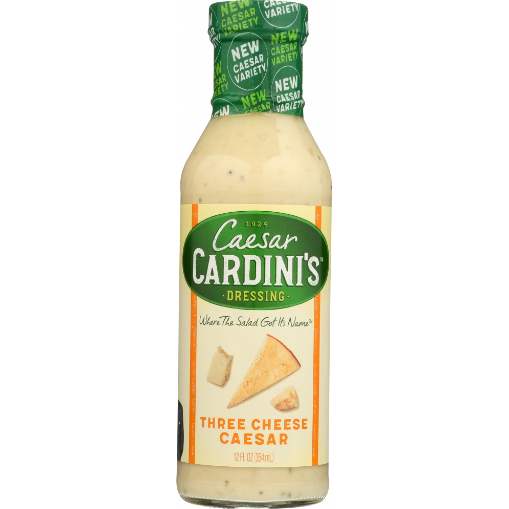 Three Cheese Caesar Dressing - 12 oz