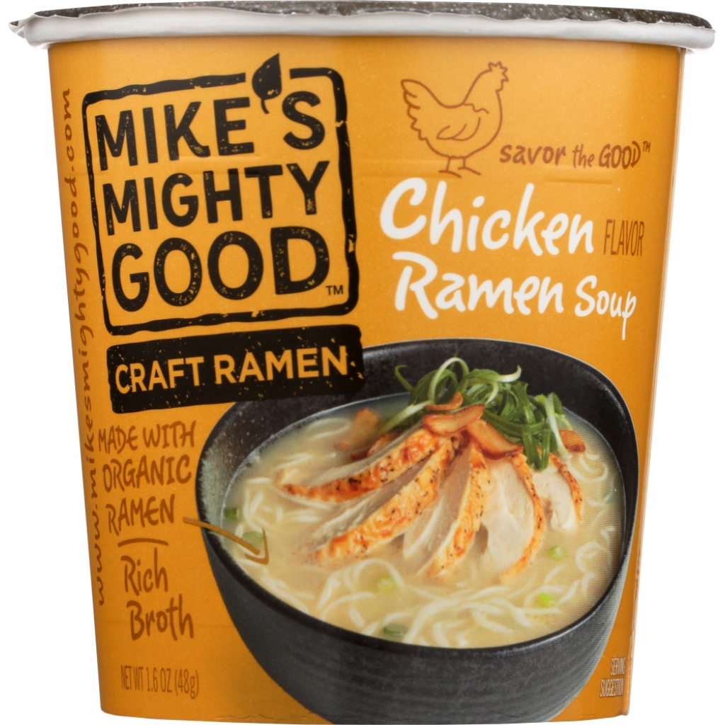 Chicken Flavor Ramen Noodle Soup Cup, 1.6 oz