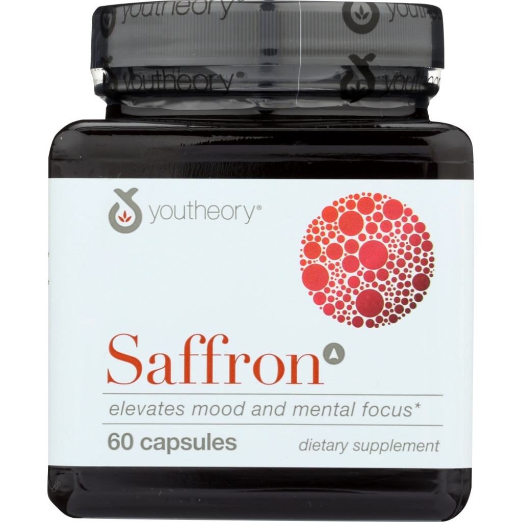 Youtheory Saffron Advanced, 60 Capsules