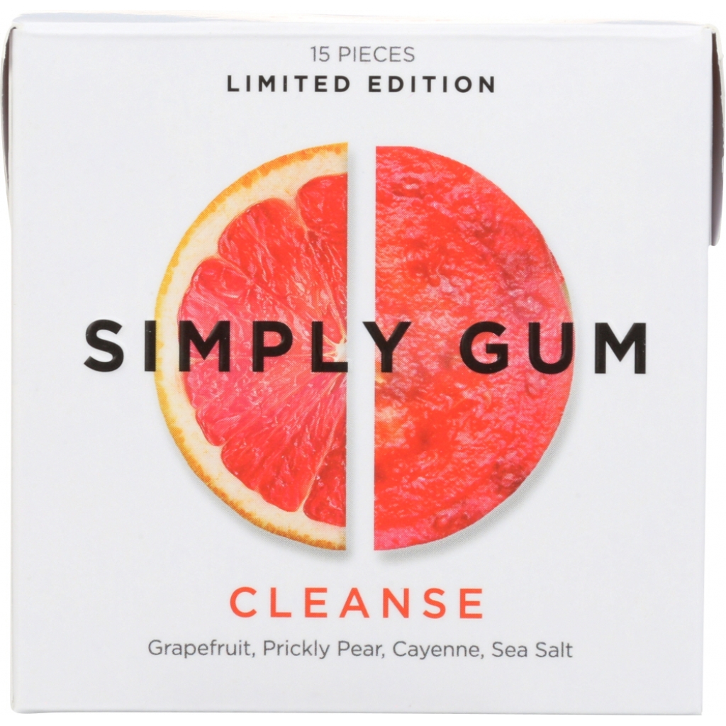 CLEANSE Gum - Refreshing Citrus Flavor with a Spicy Twist