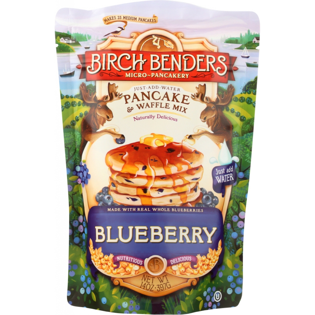 Blueberry Pancake Mix, 14 oz