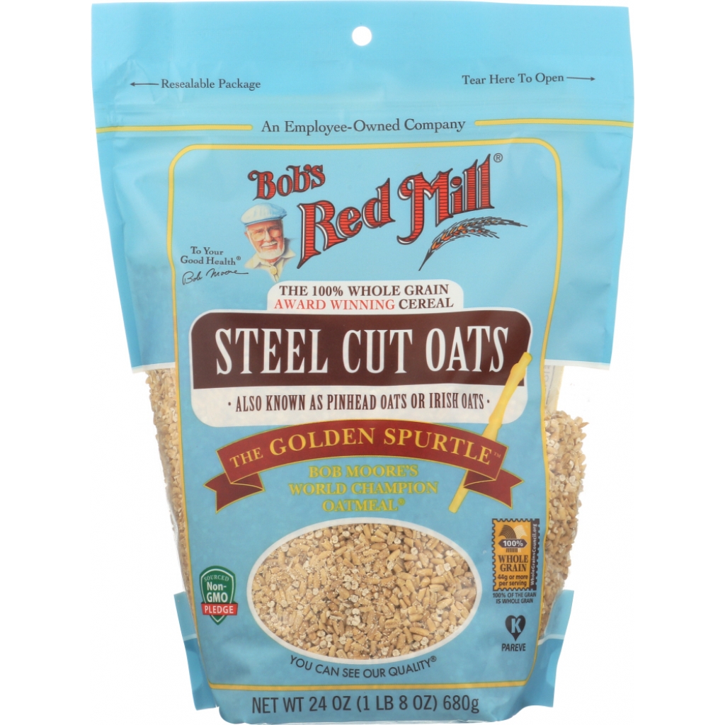 High-Quality Steel Cut Oats - 24 oz