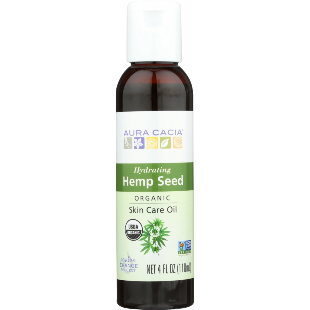 Organic Hemp Seed Oil - 4 oz