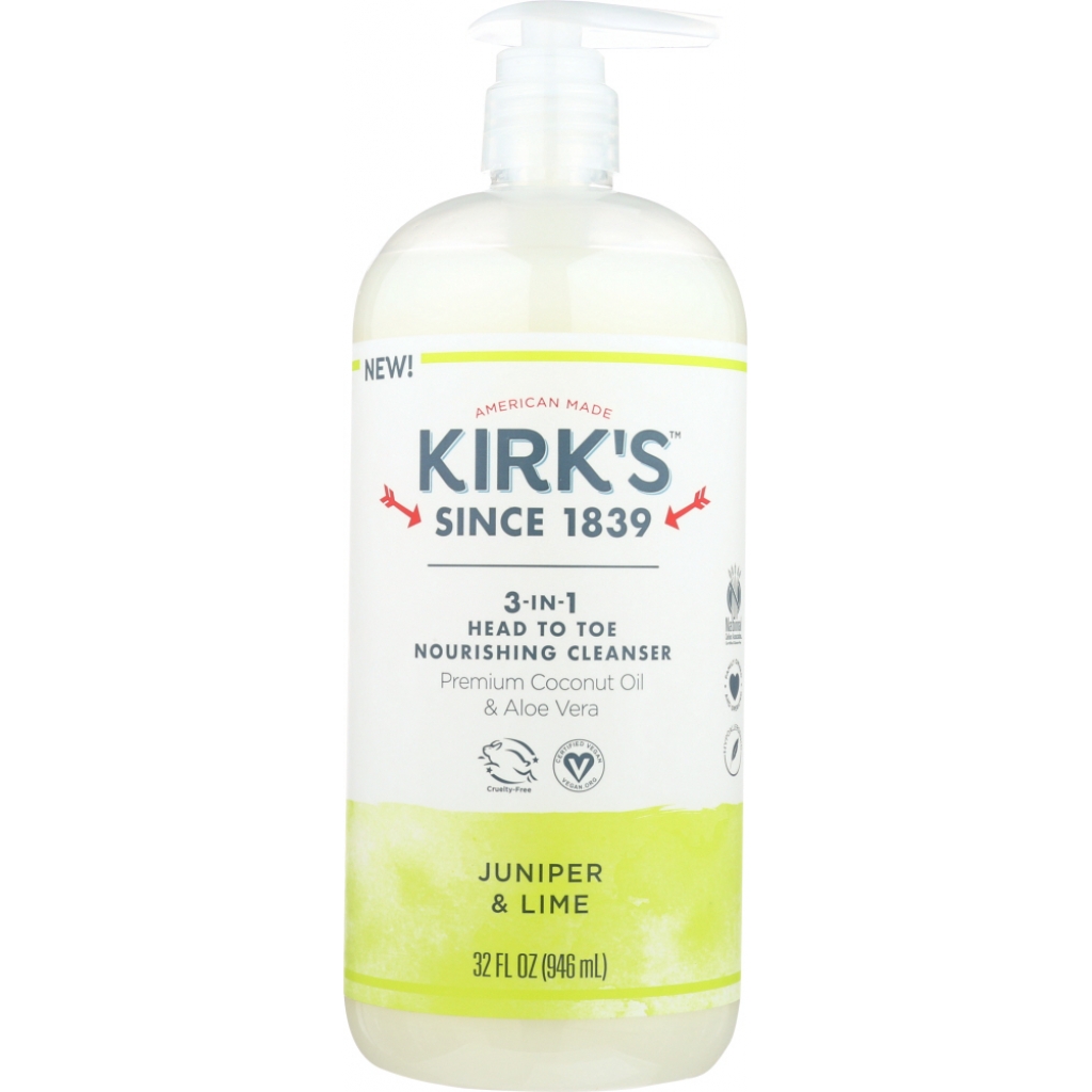 3-in-1 Juniper Lime Wash, 32 oz