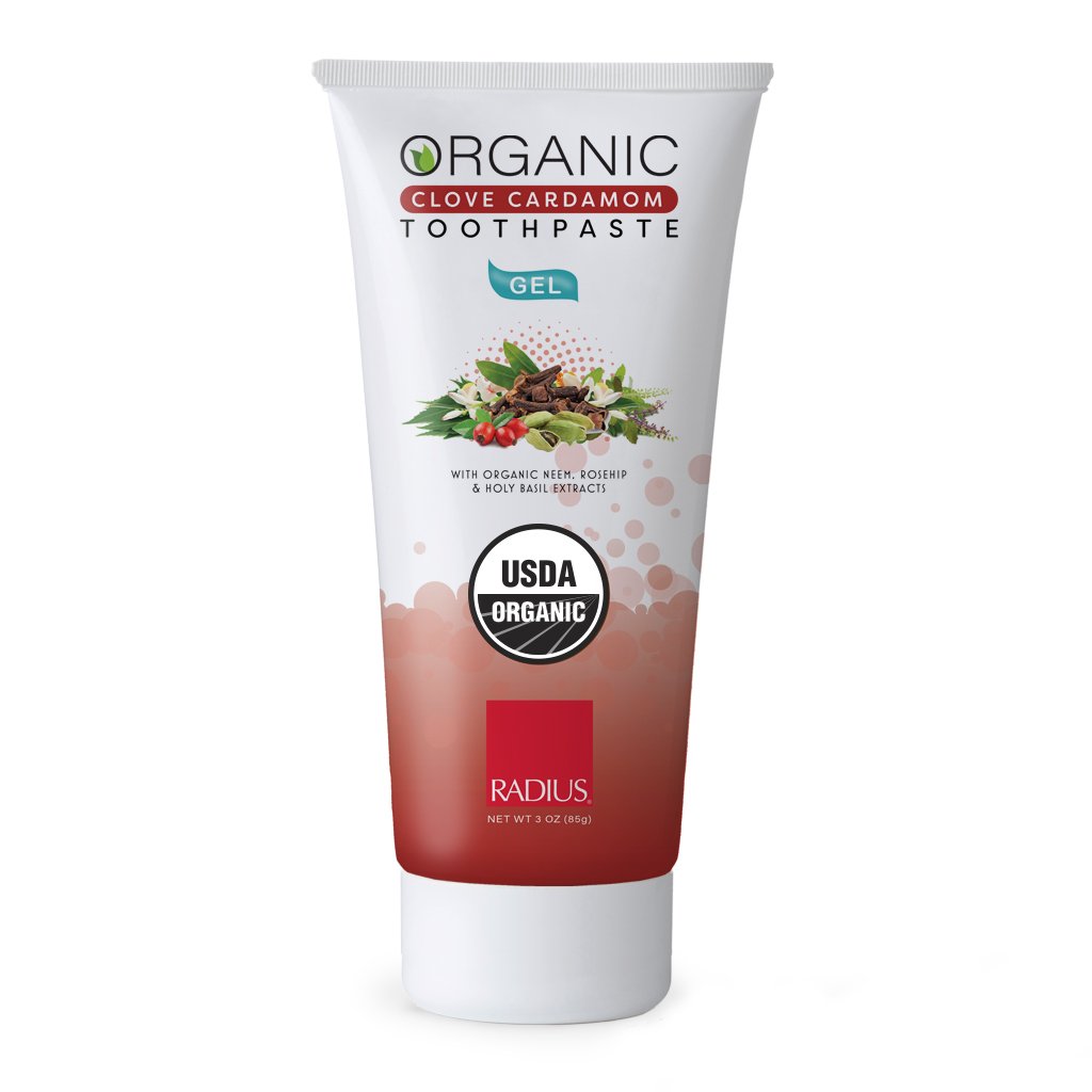 Organic Clove & Cardamom Toothpaste Gel - 3 oz