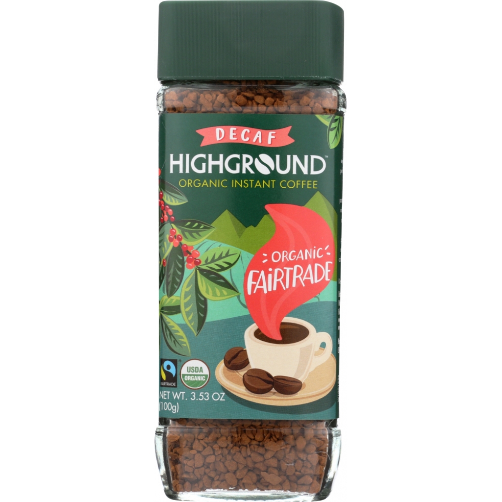 Organic Instant Decaf Coffee - 3.53 oz