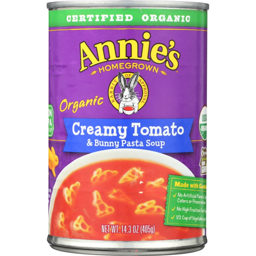 Annie's Organic Creamy Tomato & Bunny Pasta Soup - 14 oz