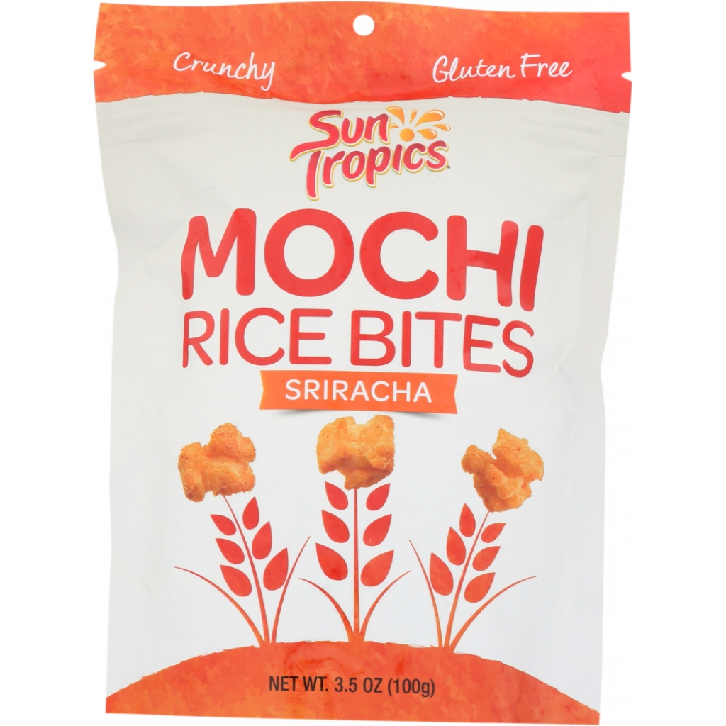 Sriracha Mochi Rice Bites, 3.5 oz