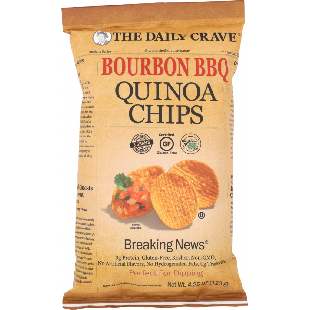 Chip Quinoa Bourbon BBQ - 4.25 oz