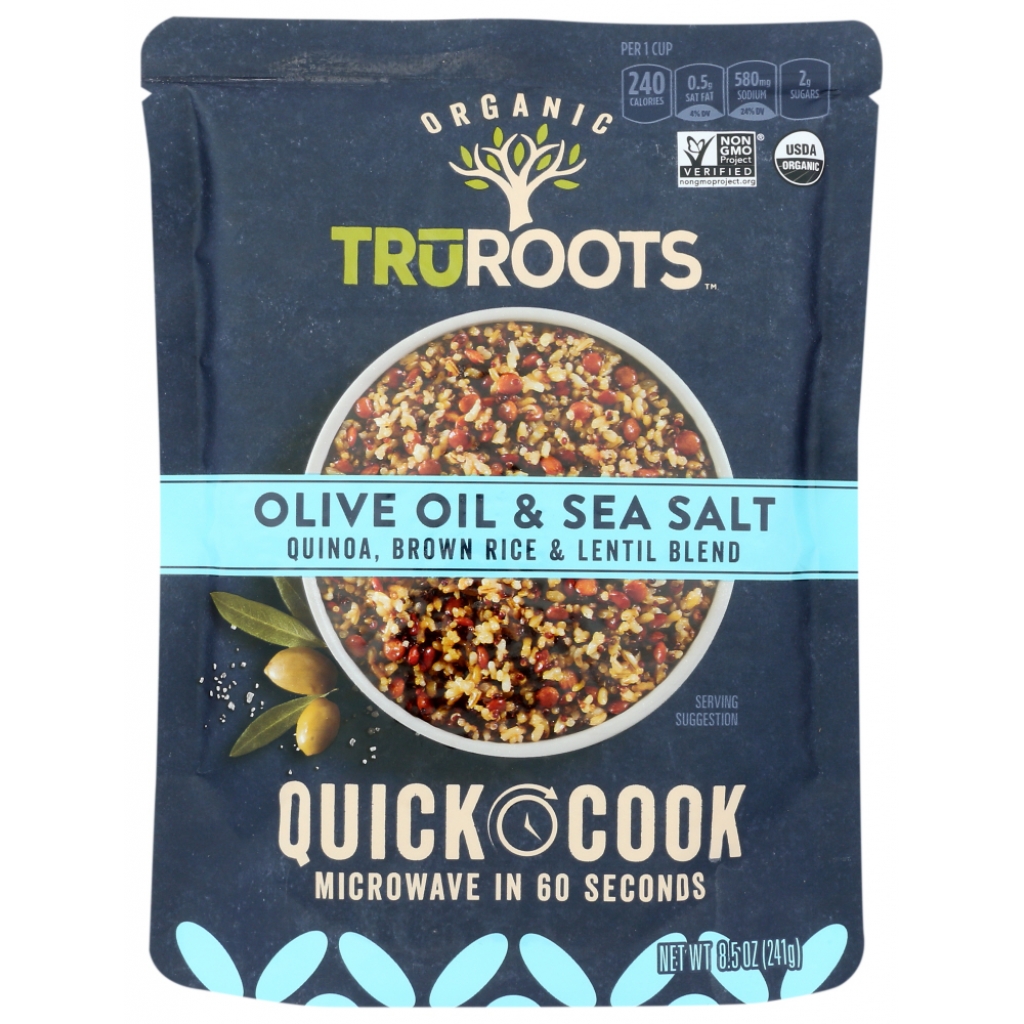 Sprouted Quinoa Brown Rice Lentil Mix - Olive Oil & Sea Salt - 8.5 oz