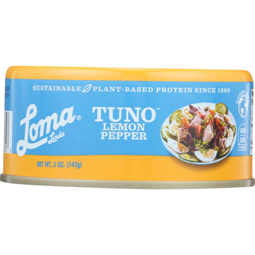 Plant-Based Seafood Alternative - Tuno Lemon Pepper - 5 oz