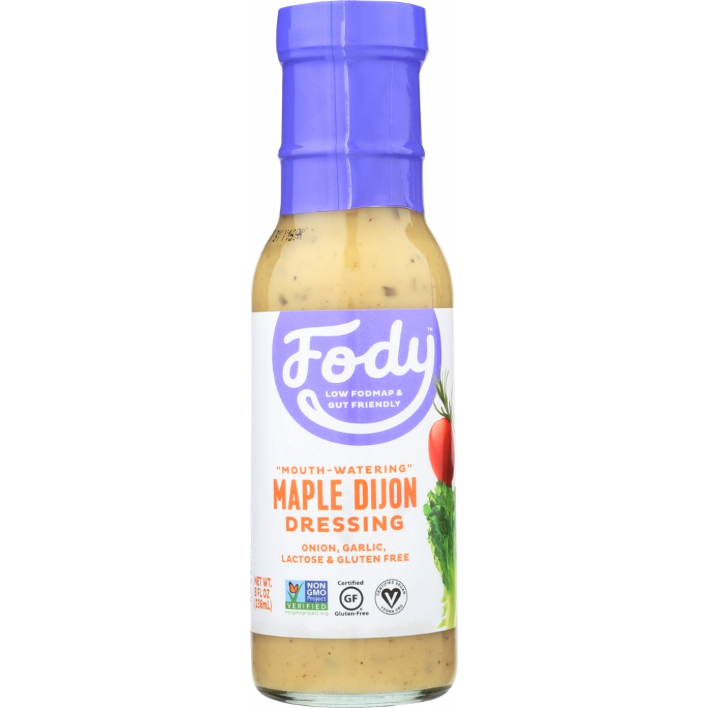 Fody Low FODMAP Maple Dijon Dressing, 8 fl oz