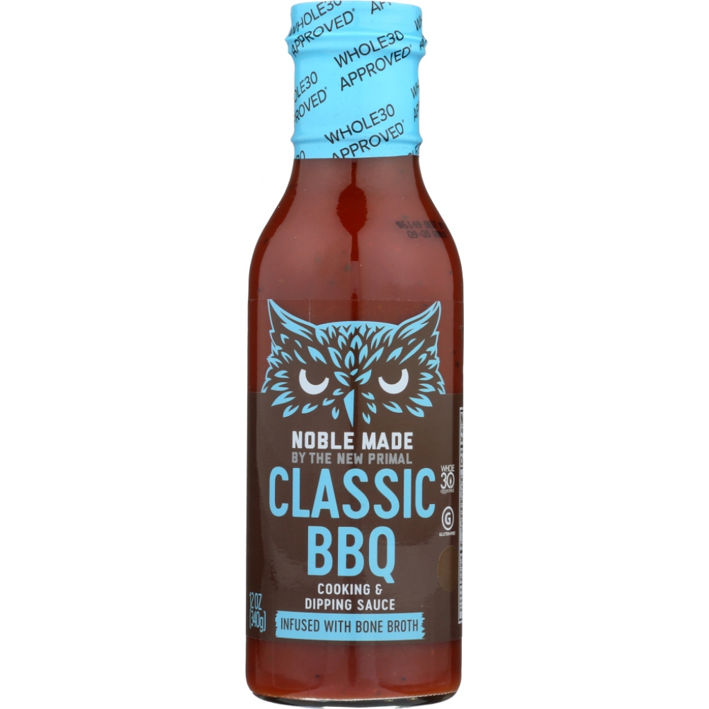 Classic BBQ Sauce with Bone Broth, 12 fl oz