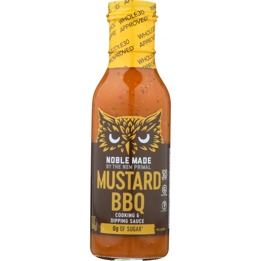 Mustard BBQ Sauce Inspired by Southern Tradition, 12 fl oz