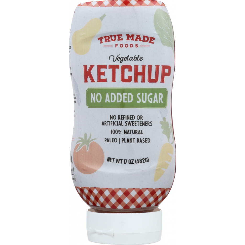 No Sugar Added Vegetable Ketchup - 17 oz.