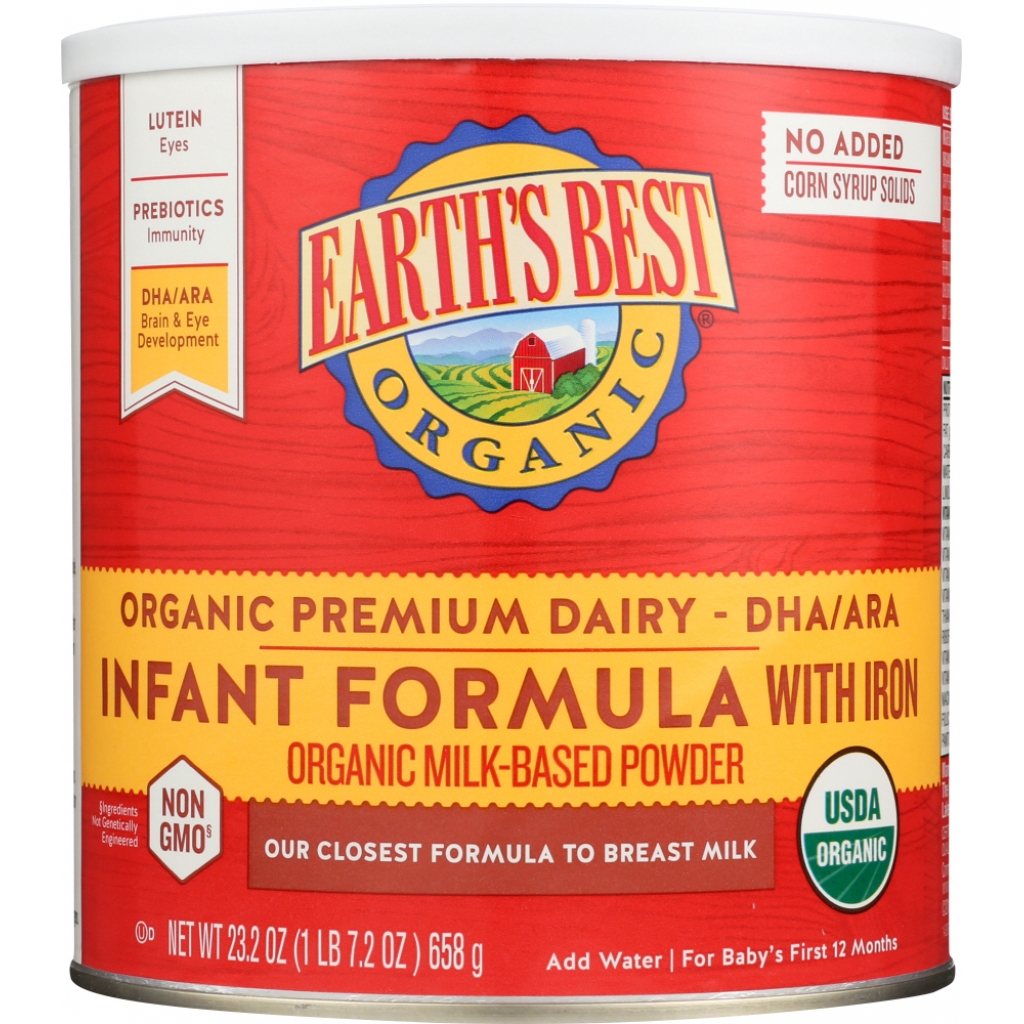 Organic Infant Formula with Iron - 23.2 oz