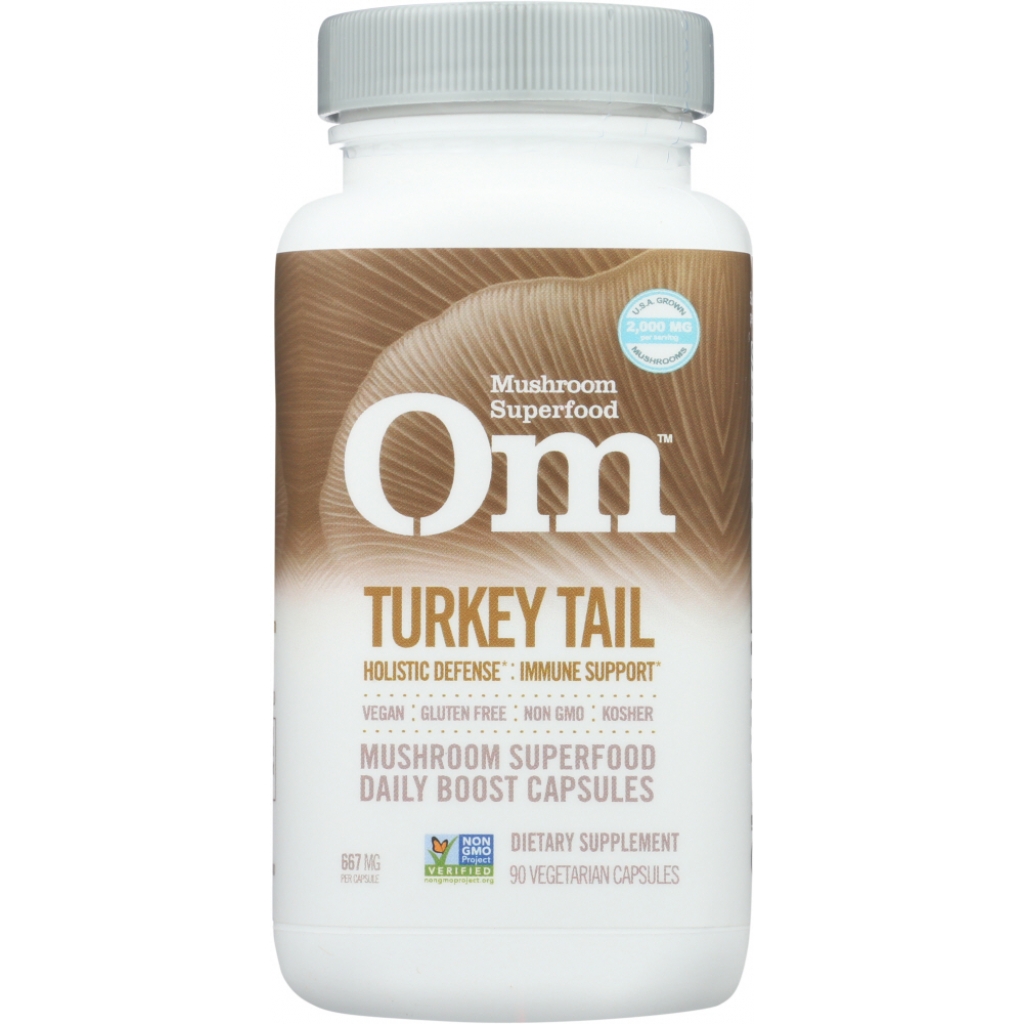 Turkey Tail Mushroom Capsules, 90 ct